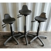 Image 1 : LOT OF 3 - ADJUSTABLE SWIVEL CHAIRS