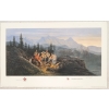 Image 16 : LOT OF 4 - "THE MARCH WEST", "THE GRADUATION", "A CULTURAL EXCHANGE", ETC, BY JAMES LUMBERS - PRINTS