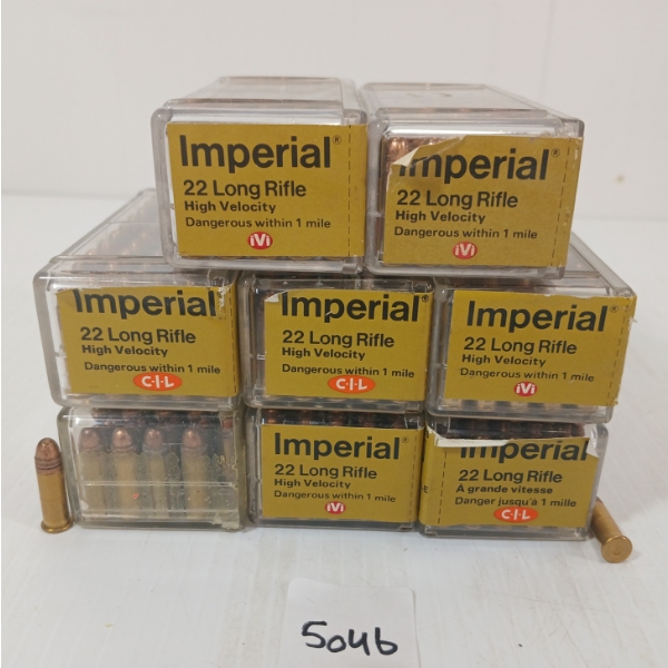 AMMO: APPROX 400X IMPERIAL .22 LR - RF