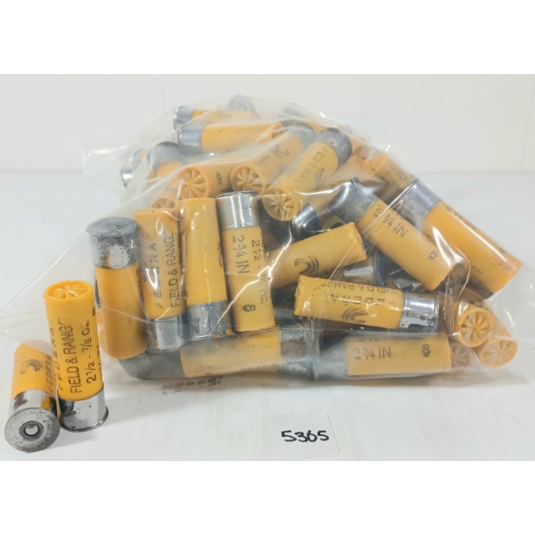 AMMO: 125X FEDERAL 20GA - 2 3/4IN - #8 SHOT