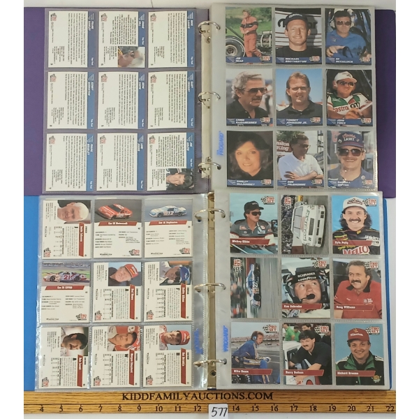 QTY OF PRO SET RACING & CLASSIC MONSTER TRUCK COLLECTOR CARDS