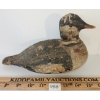 Image 2 : SMALL VINTAGE DECOY DUCK W/ WEIGHT - SIGNED T.E.W.