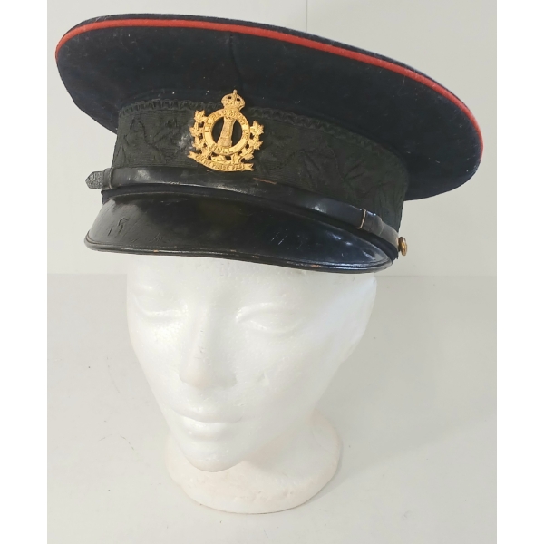 WWII CDN ARMY REGIMENT DE HULL OFFICER'S CAP