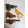 Image 1 : LOT OF 4 - LEATHER HOLSTERS