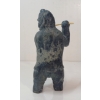 Image 3 : INJURED HUNTER W/ SPEAR BY UNKNOWN ARTIST - BONE & STONE