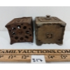 Image 5 : LOT OF 2 - CAST COIN BANKS