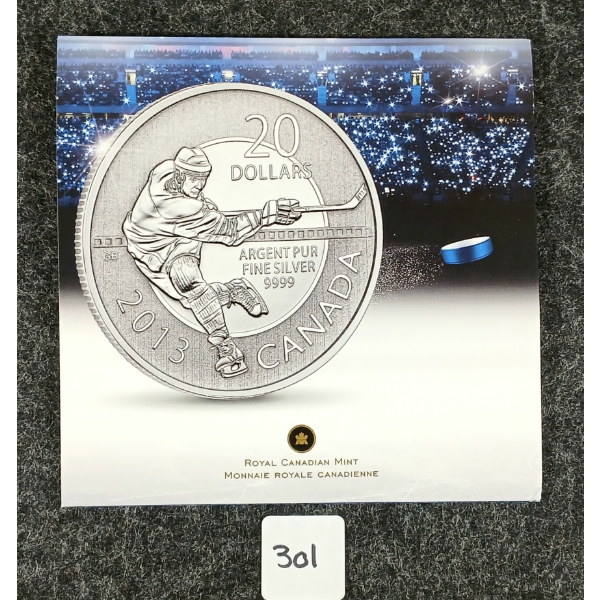 2013 RCM $20 SILVER COIN