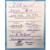 Image 2 : AMMO: 50X W-W SUPER .358 WIN - 200GR - RN - RELOADS