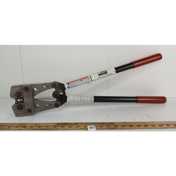 BURNDY MECHANICAL ROTATABLE CRIMP-TOOL