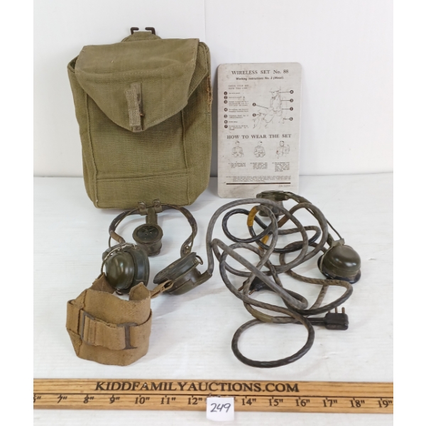 WIRELESS SET NO. 88 W/ METAL INSTRUCTIONS