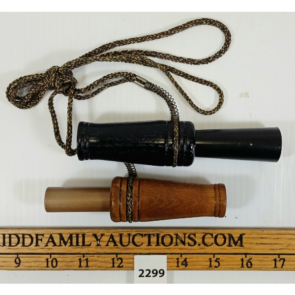 LOT OF 2 - BUCK EXPERT SNOW GOOSE CALLS