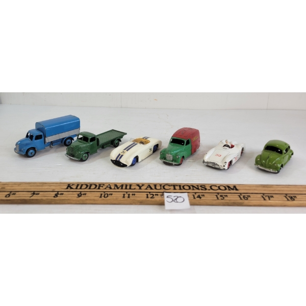 LOT OF 6 - DINKY TOYS DIECAST MODELS