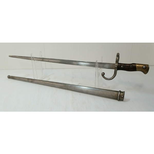 FRENCH M1874 GRAS CHILD'S BAYONET W/ SCABBARD