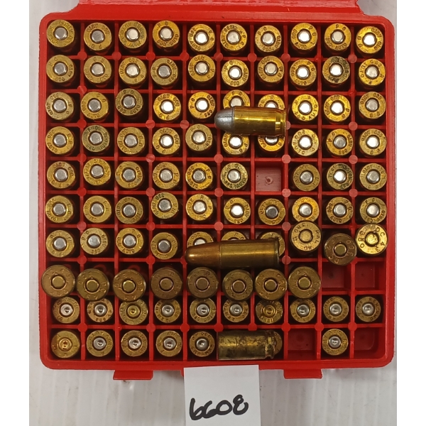 AMMO: 98X MIXED .380 AUTO - 90GR - INCL FACTORY LOADS & RELOADS