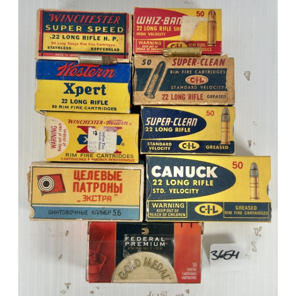 AMMO: APPROX 550X MIXED .22 LR