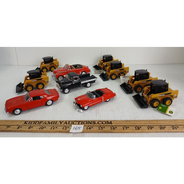 JOB LOT - DIECAST VEHICLES & DEER EQUIPMENT MODELS