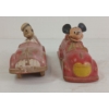 Image 6 : LOT OF 2 - SUNRUCO MICKEY MOUSE FIRE TRUCK & DONALD DUCK CAR