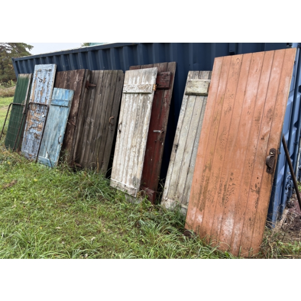 ANTIQUE DOORS - BUYER TAKE ONE OR TAKE ALL