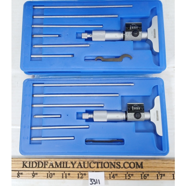 LOT OF 2 - WESTWARD MICROMETERS