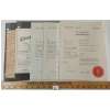 Image 1 : LOT OF 5 - MILITARY DOCUMENTS