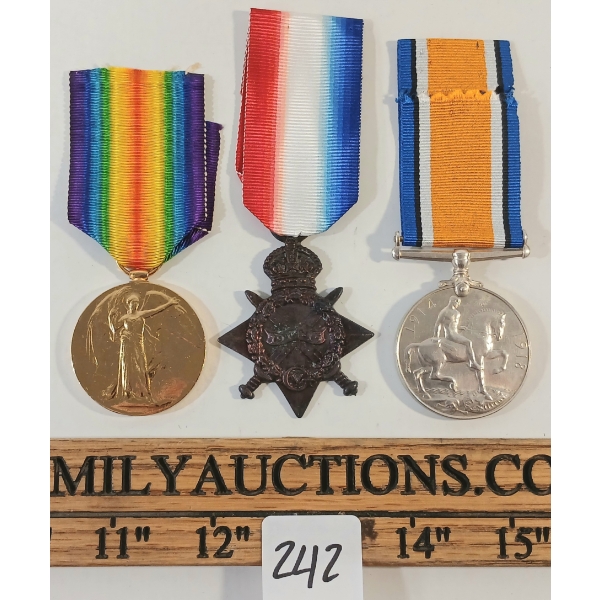 LOT OF 3 - WWI REPRO MEDALS