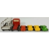 Image 3 : LOT OF 5 - TONKA SEMI TRAILER & CARS