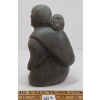 Image 2 : MOTHER & CHILD FIGURE - SIGNED - STONE