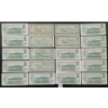 Image 2 : LOT OF 20 - 1954 & 1973 CDN $1 BANKNOTES