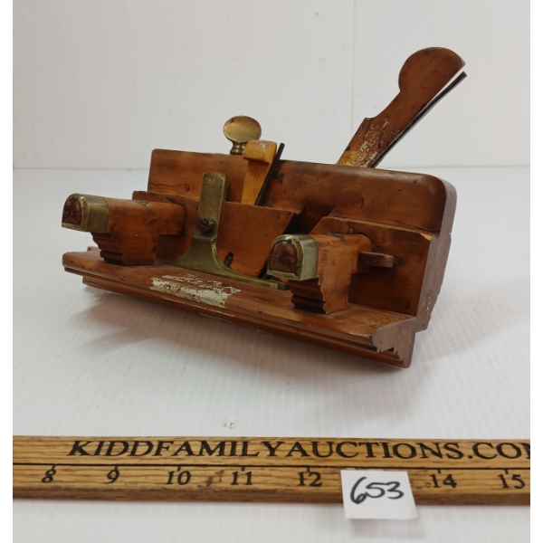 1850'S ENGLISH BEECH WOOD FILLISTER