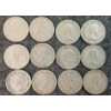 Image 2 : LOT OF 12 - 1943-1965 CDN 10 CENT COINS