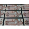Image 2 : LOT OF 16 - 1986 CDN $2 BANKNOTES