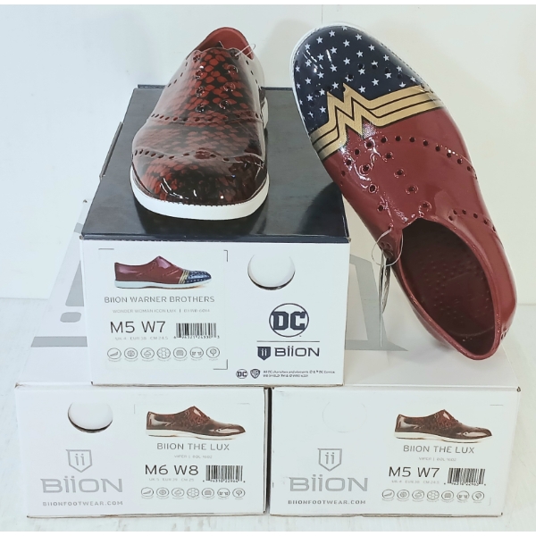 LOT OF 3 - BIION SHOES - FT THE LUX & DC STYLES