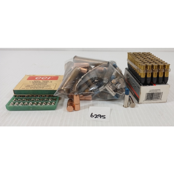 AMMO / BULLETS / PRIMERS: QTY OF MISC RNDS - INCL .22 LR, .30, ETC