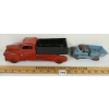 Image 2 : LOT OF 2 - PRESSED STEEL DUMP TRUCKS