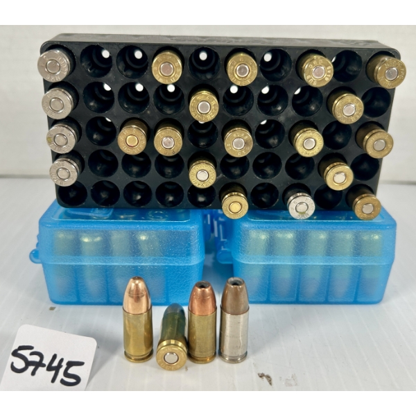 AMMO: 122X MIXED 9 MM - RELOADS & FACTORY - FMJ & HP