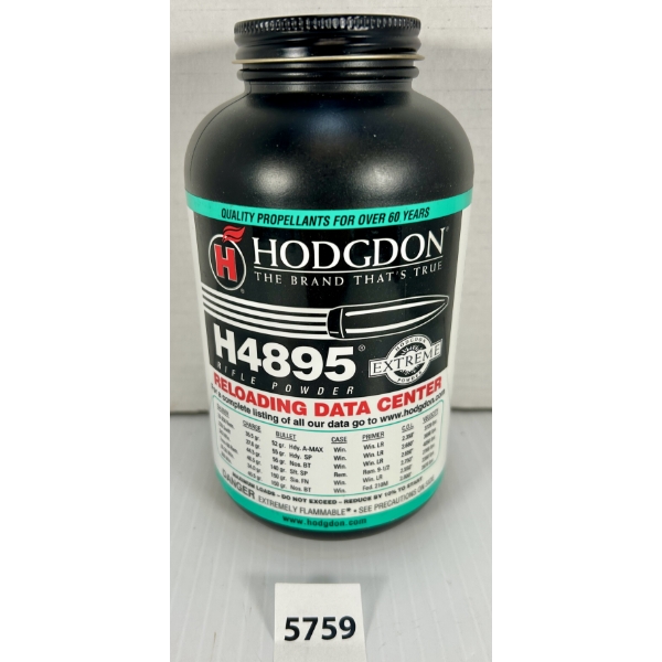 POWDER: 1 LB HODGDON H4895