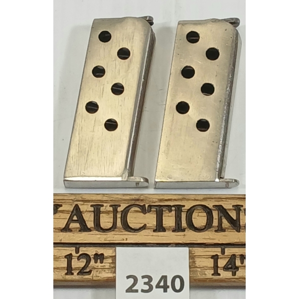 LOT OF 2 - ASTRA 200 6.35 MAGAZINES - PAL REQ. 