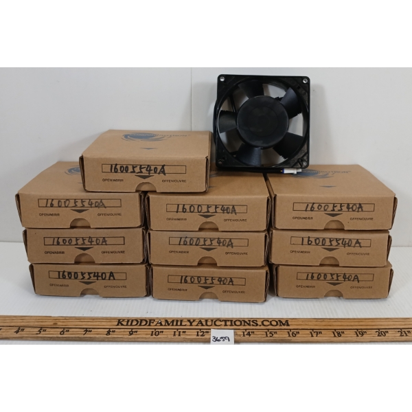 LOT OF 10 - COMAIR ROTRON GALAXY DC 12V FANS