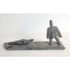 Image 5 : INUK W/ SEAL BY E.D. - STONE & SINEW