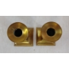 Image 6 : PAIR OF BRASS MILITARY CANDLESTICK HOLDERS