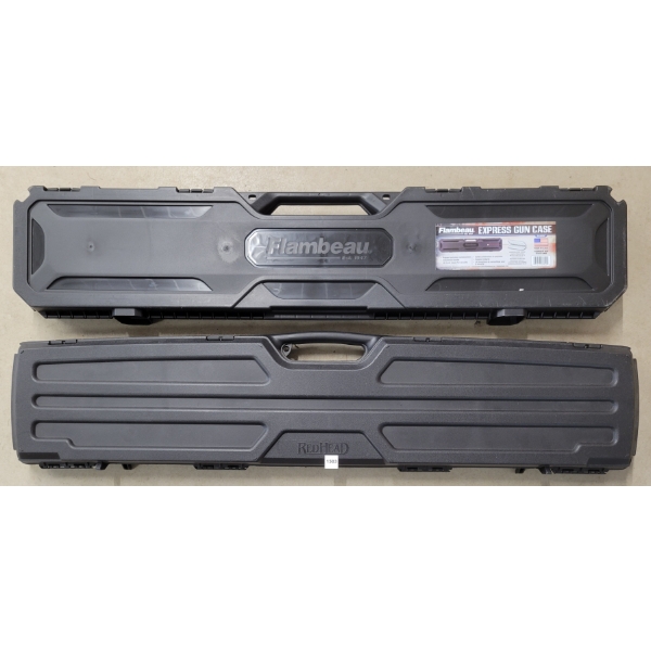 LOT OF 2 - HARD LONG GUN CASES - FLABEAU & REDHEAD