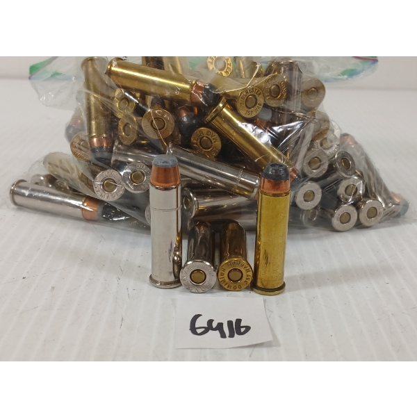 AMMO: 100X MIXED .357 MAG - 125GR - JFP - POSSIBLY RELOADS