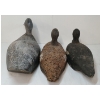 Image 4 : LOT OF 3 - DECOY DUCKS
