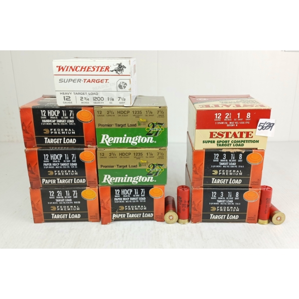AMMO: 250X MIXED 12GA - 2-3/4 & 3IN - #7-1/2 & 8 SHOT