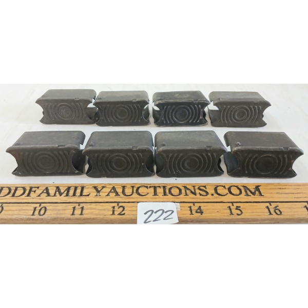 LOT OF 8 - M1 GARAND ENBLOC CLIPS - .30-06 & .308CAL