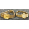 Image 5 : LOT OF 2 - CITIZEN & SEIKO QUARTZ GOLD TONED WRISTWATCHES 