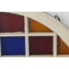 Image 3 : ARCHED STAINED GLASS WINDOW