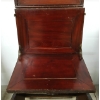 Image 7 : MAHOGANY & BRASS SHIP WASHSTAND - 19TH CENTURY