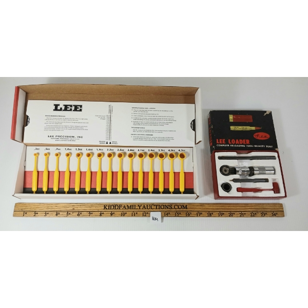 LOT OF 2 - LEE LOADER & POWDER MEASURE KITS