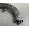 Image 3 : FLINTLOCK HIGHLAND STYLE DRESS PISTOL IN APPROX .485 BP - ANTIQUE 
